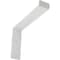 Ekena Millwork Steel Truss Shelf Bracket, Hammered White 2"W x 10"D x 7 1/4"H BKTM02X10X07TSHWH - alternate 1